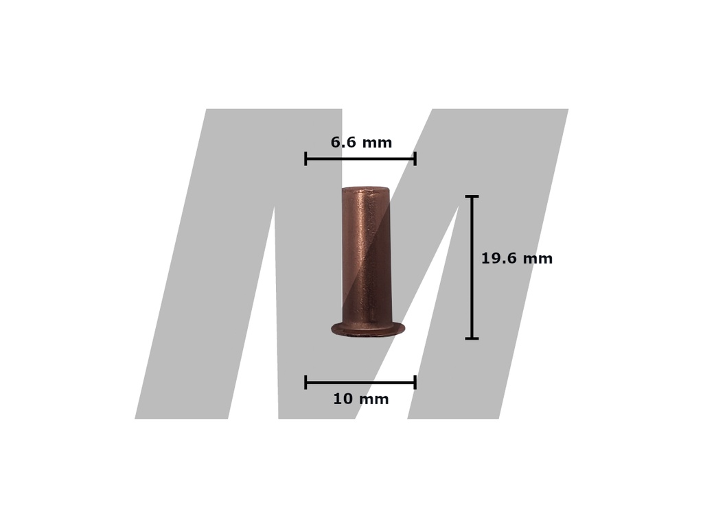 (MIL) REMACHE BALATA 10-12 COBRE